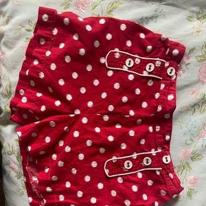 Hartstrings polka dot shorts